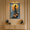 Gilded Serenade with black frame