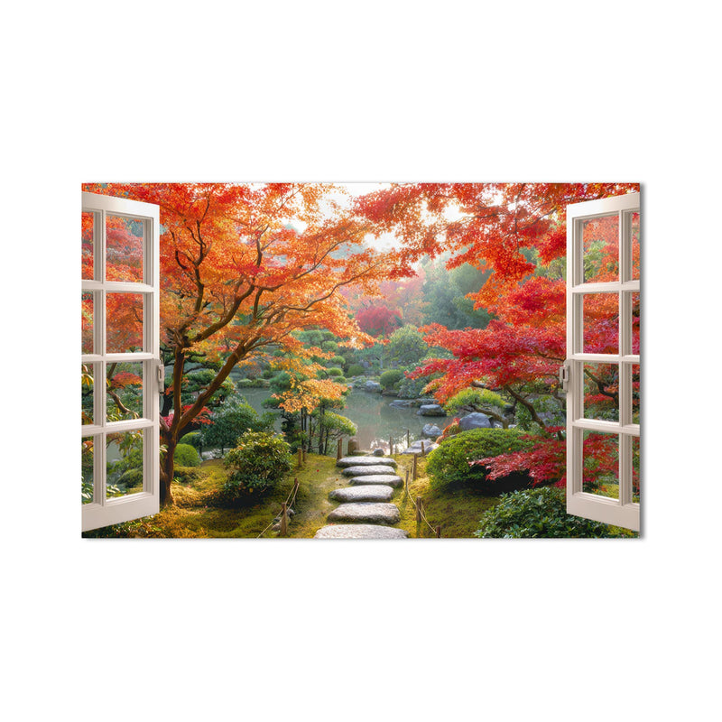 Autumn Garden Window product shot on white background