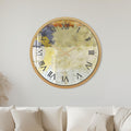 Antique Roman Numerals with gold frame