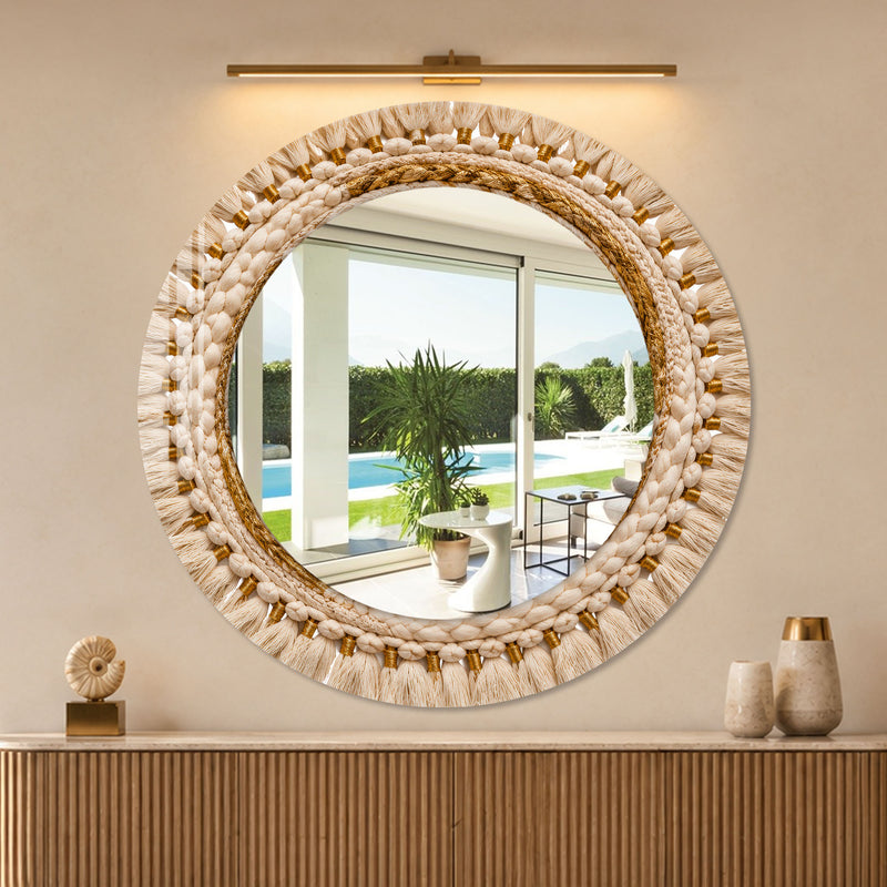 Bohemian Woven Halo lifestyle view