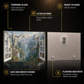 Dragon Valley Vista — tempered glass, ultra HD print, ready to hang