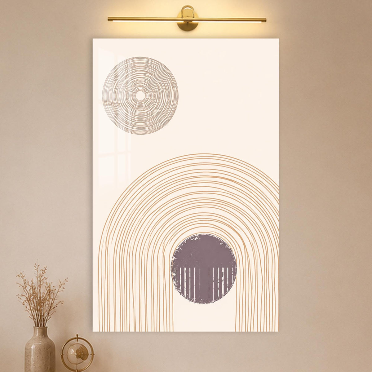 Artronauts Glass Print Orbiting Arches Glass Wall Art