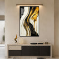 Golden Current with black frame