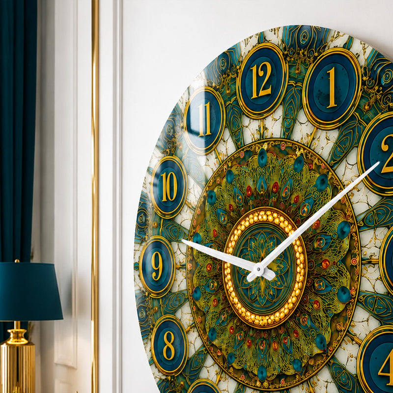 Teal Jeweled Mandala lifestyle view