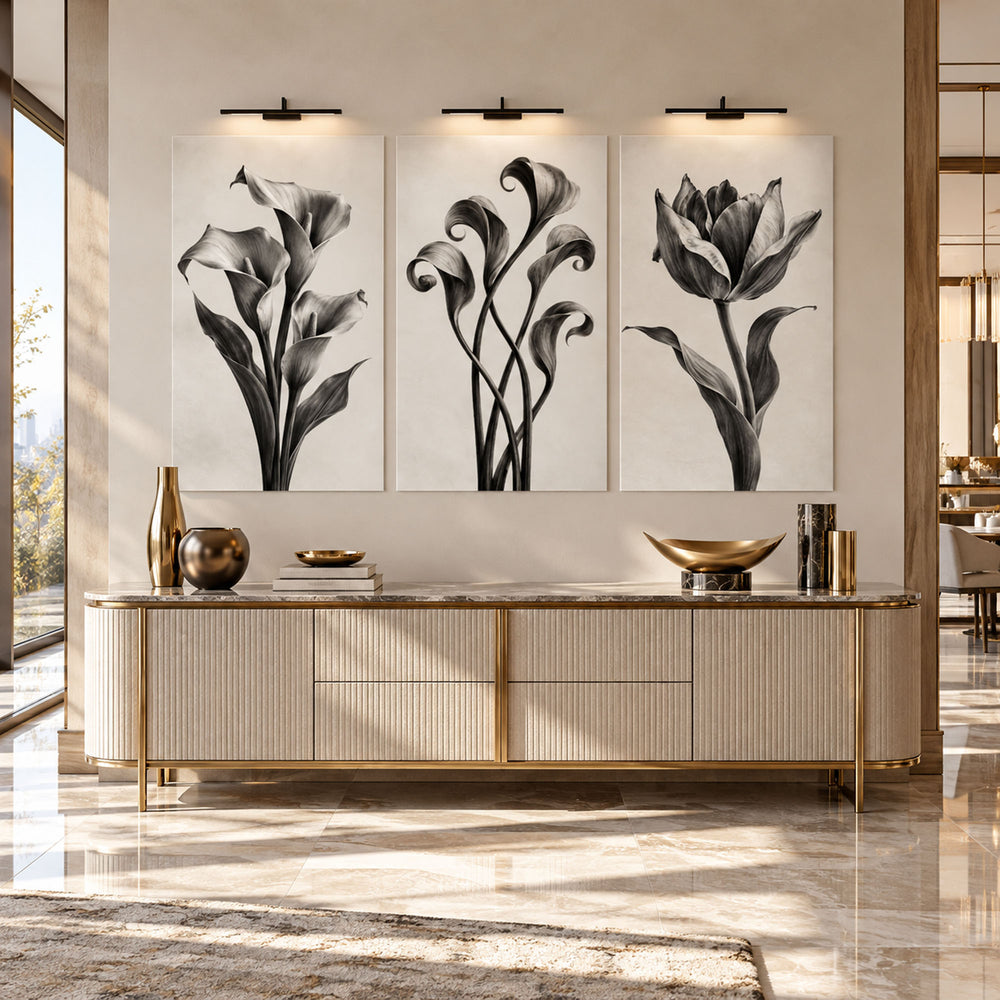 Monochrome Floral lifestyle view