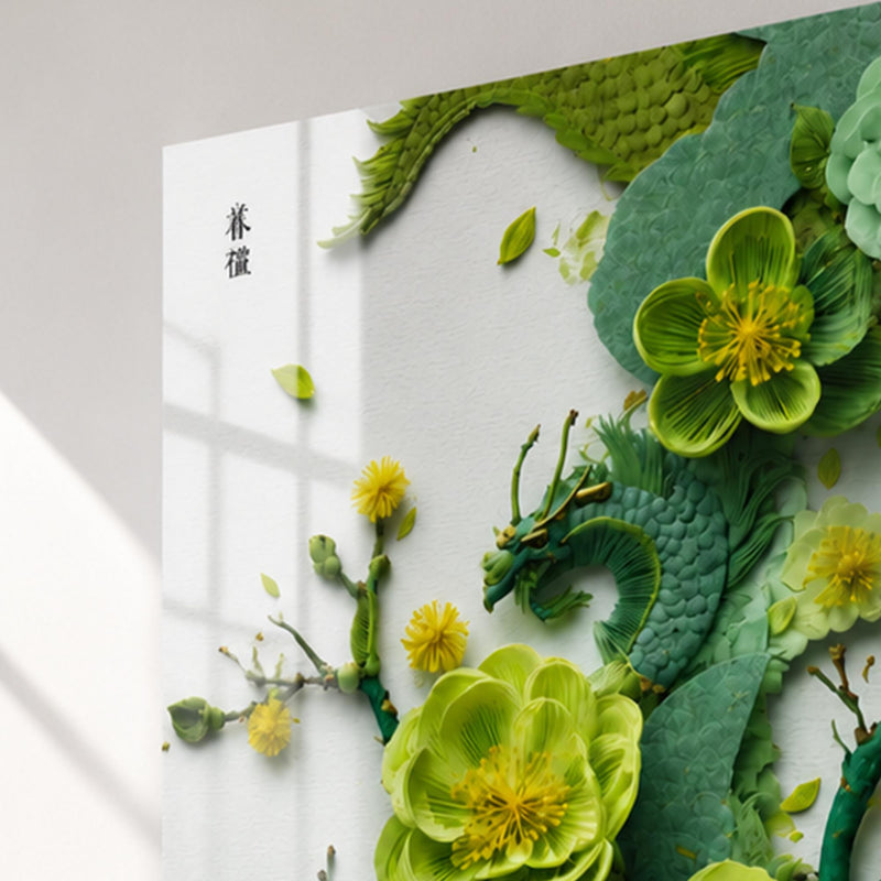 Emerald Dragon Blossoms lifestyle view