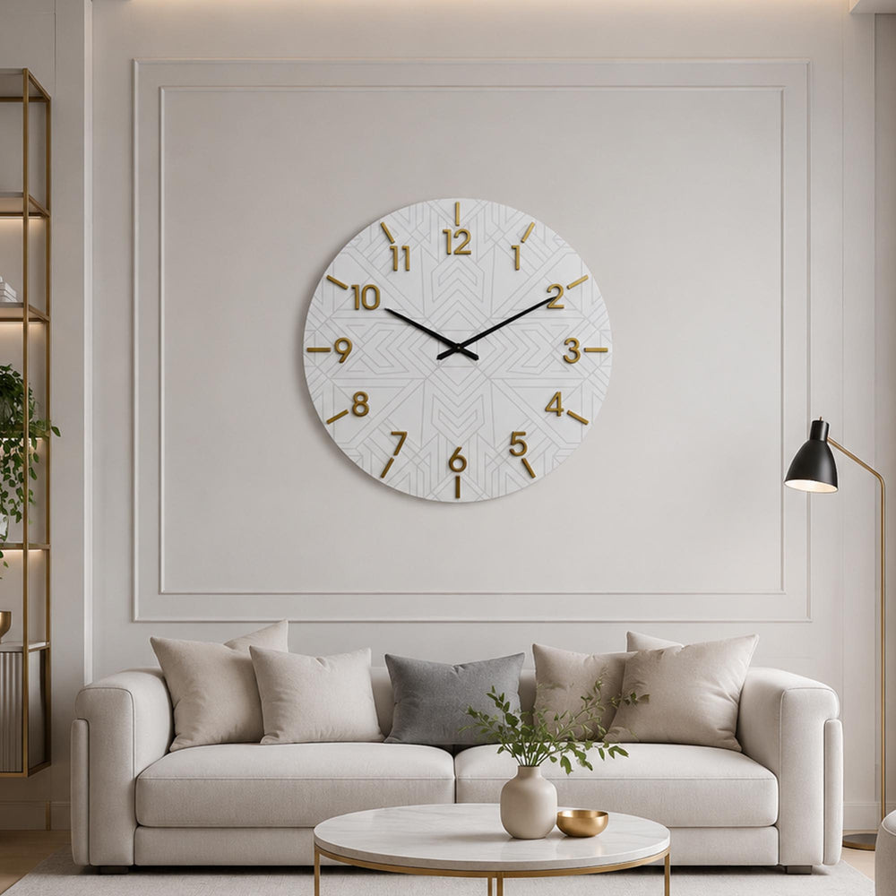 Golden Art Deco lifestyle view