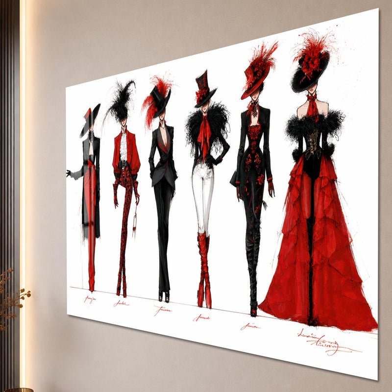 Crimson Couture Lineup lifestyle view