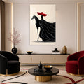Crimson Hat Elegance lifestyle view