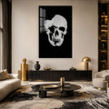 Artronauts Glass Print Crystal Skull Glass Wall Art