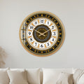 Opulent Greek Key with gold frame