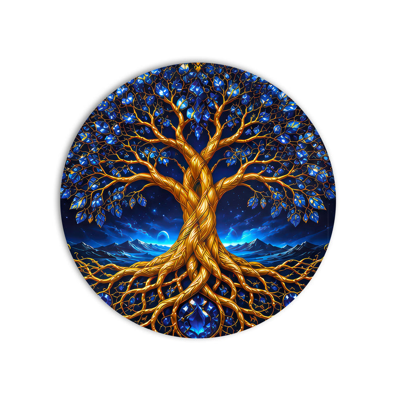 Celestial Golden Tree product shot on white background