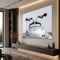 Silver Gullwing Classic angled lifestyle view