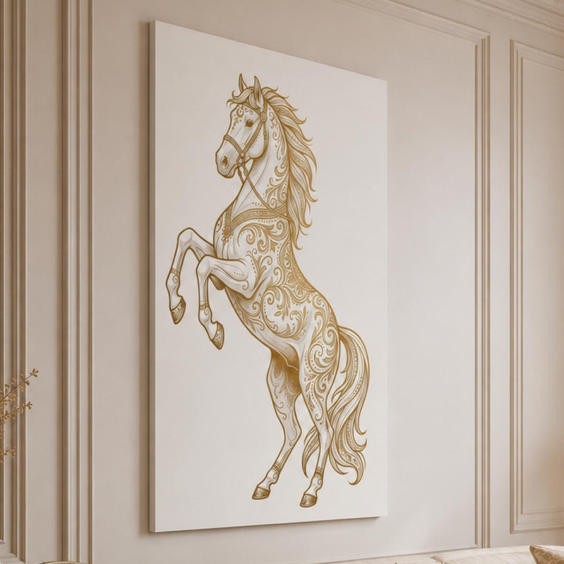 Ornate Golden Stallion lifestyle view