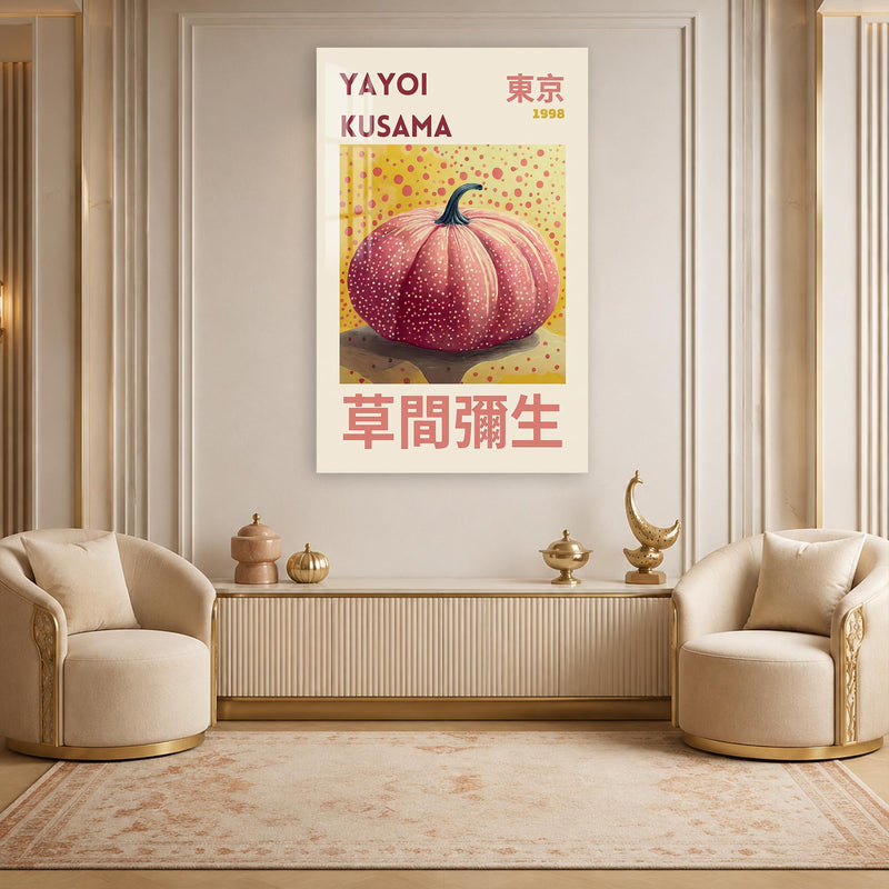 Yayoi Pumpkin Poster lifestyle view