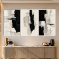 Neutral Abstract II with white frame