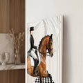Modern Dressage close-up angled detail