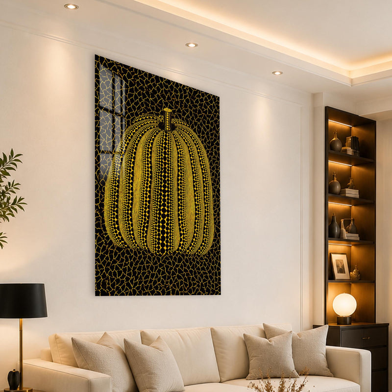 Golden Dotted Pumpkin lifestyle view
