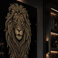 Ornate Golden Lion lifestyle view