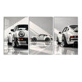 Classic Porsche lifestyle view