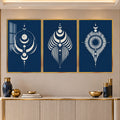 Celestial Moon with gold frame