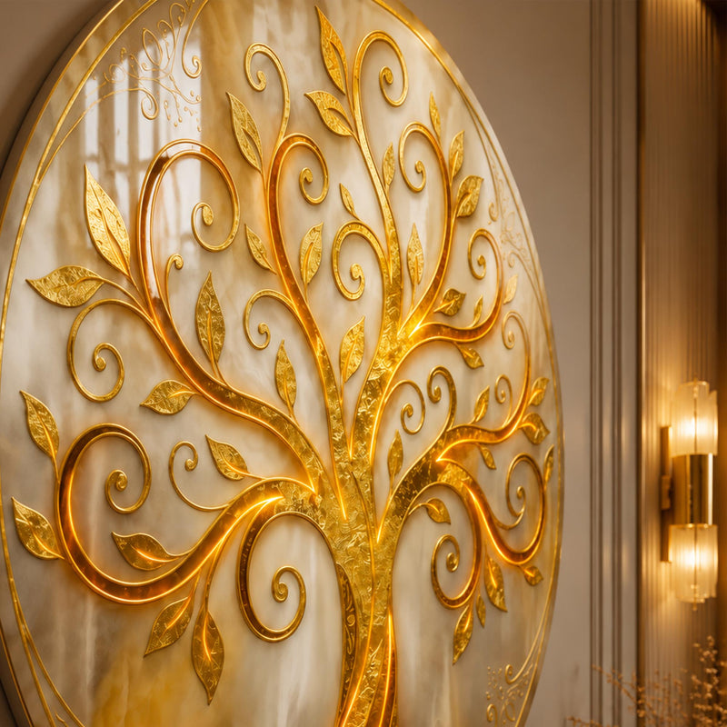 Golden Filigree Tree Of Life lifestyle view
