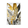 Gilded Tropical Leaves product shot on white background