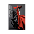 Crimson Equestrian Elegance product shot on white background