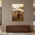 Highland Guardian with gold frame