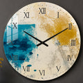Ochre Aqua Abstract lifestyle view