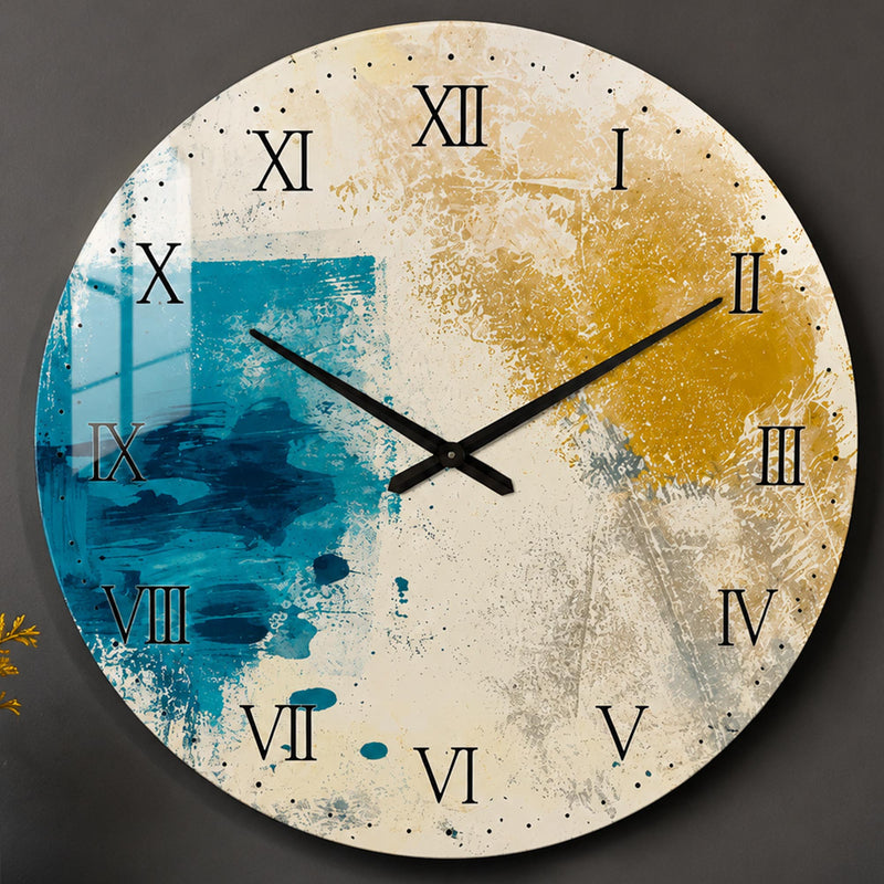 Ochre Aqua Abstract lifestyle view