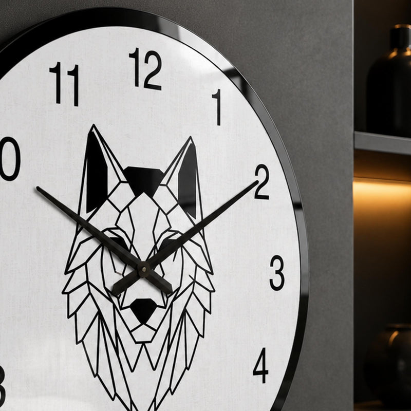 Geometric Wolf lifestyle view
