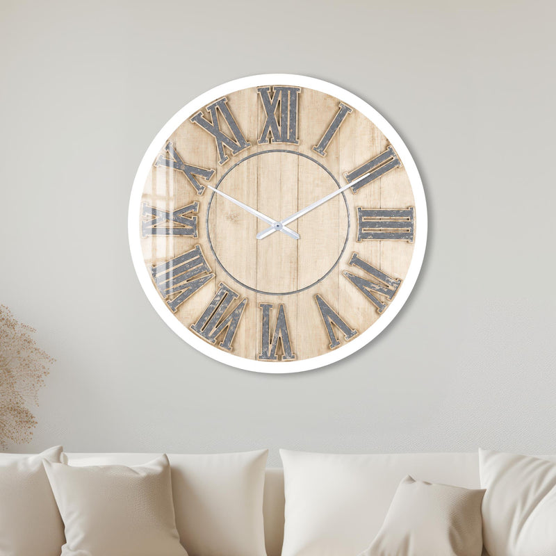 Rustic Roman Numerals with white frame