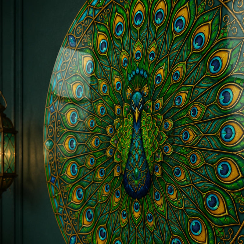 Emerald Peacock Mandala lifestyle view