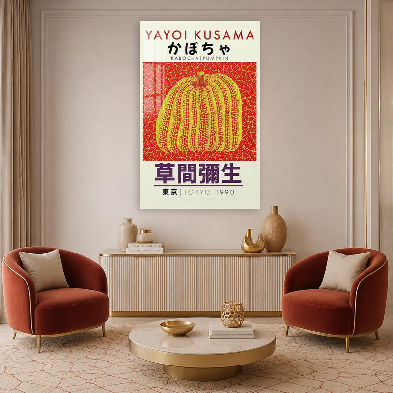 Kabocha Pumpkin Poster lifestyle view