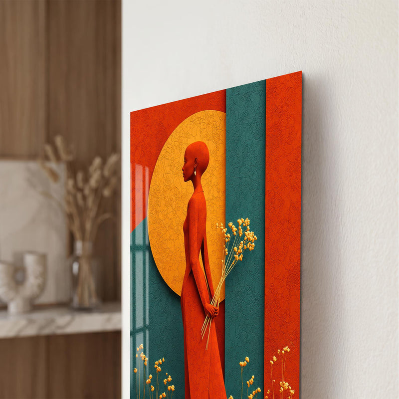 Golden Bloom Silhouette lifestyle view
