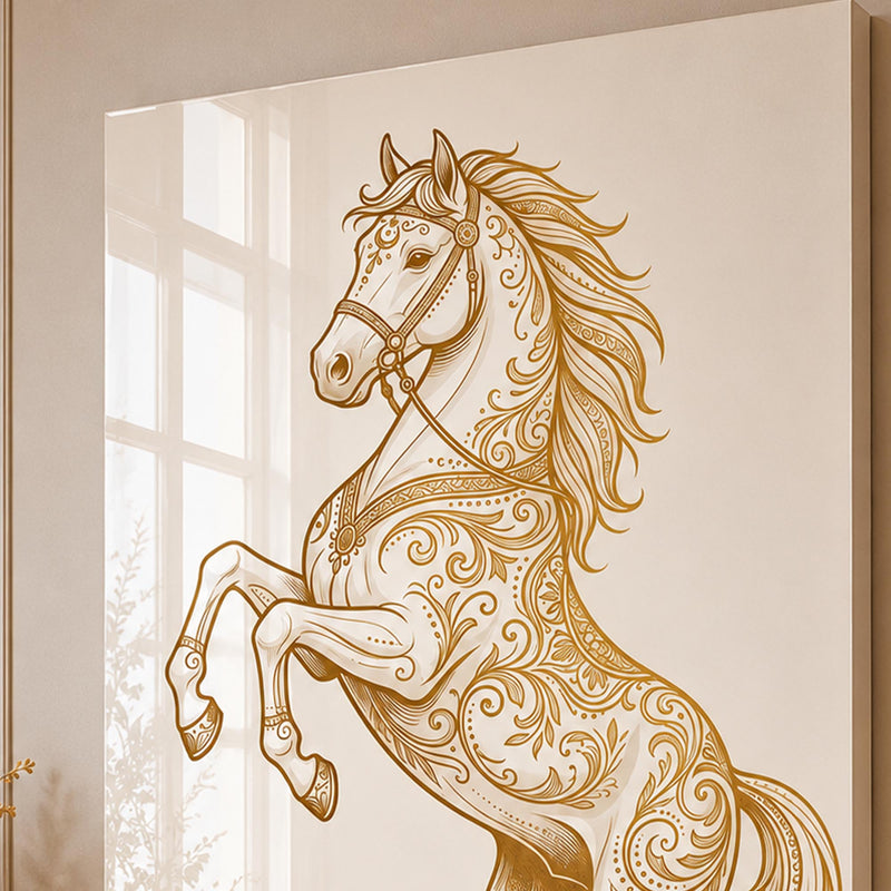 Ornate Golden Stallion lifestyle view