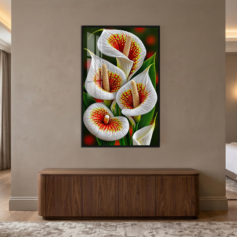 Crimson Calla Lilies lifestyle view