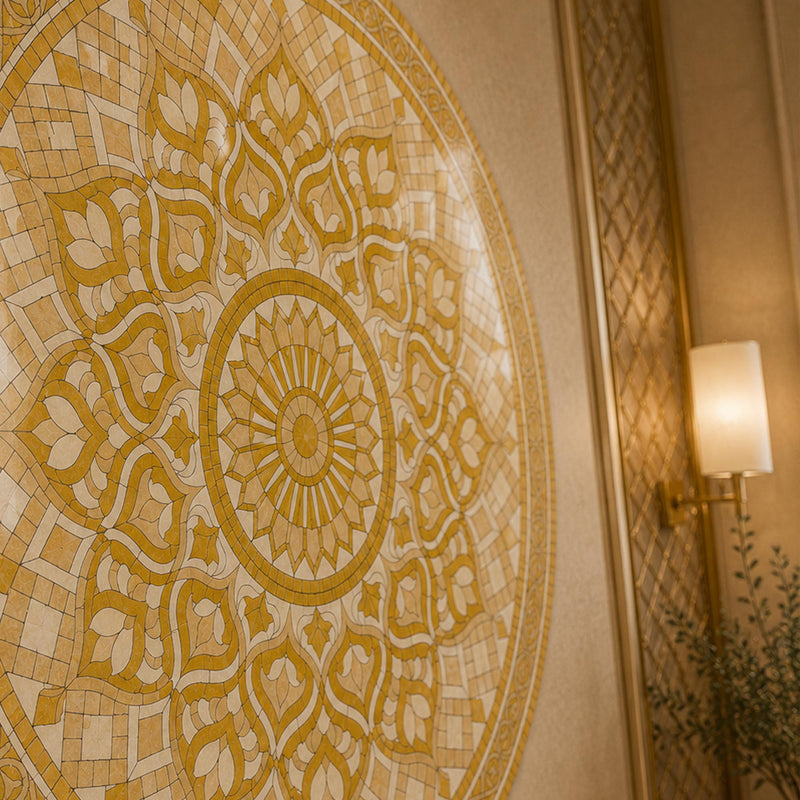 Moroccan Zellige Star Mosaic lifestyle view