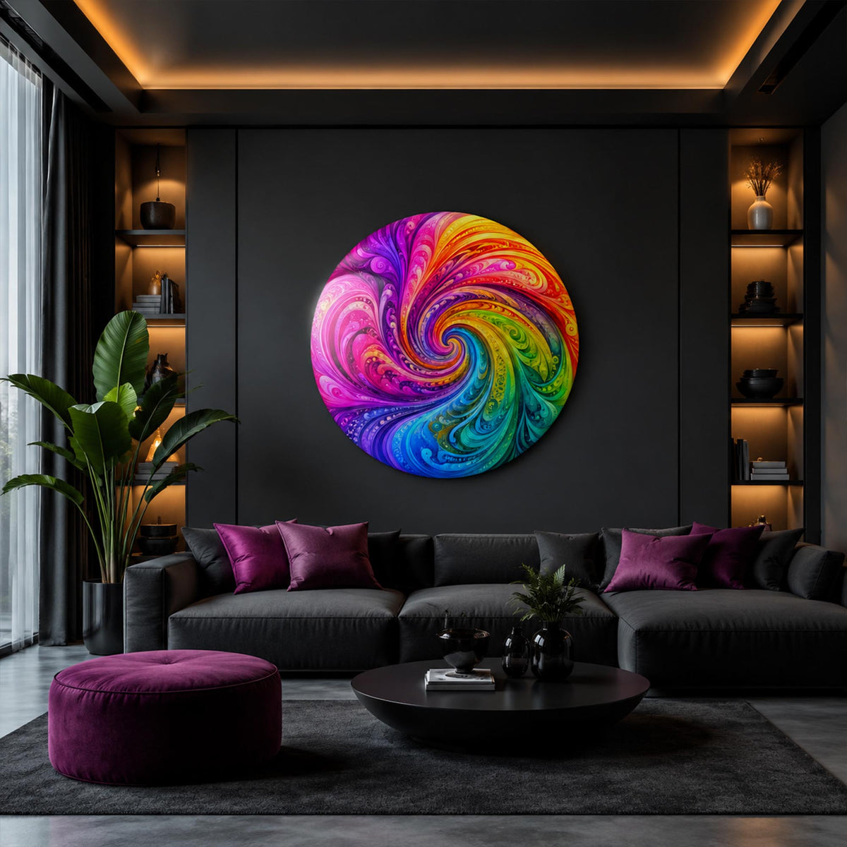 Rainbow Paisley Vortex lifestyle view