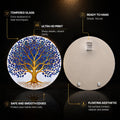 Golden Tree Of Life — tempered glass, ultra HD print, ready to hang