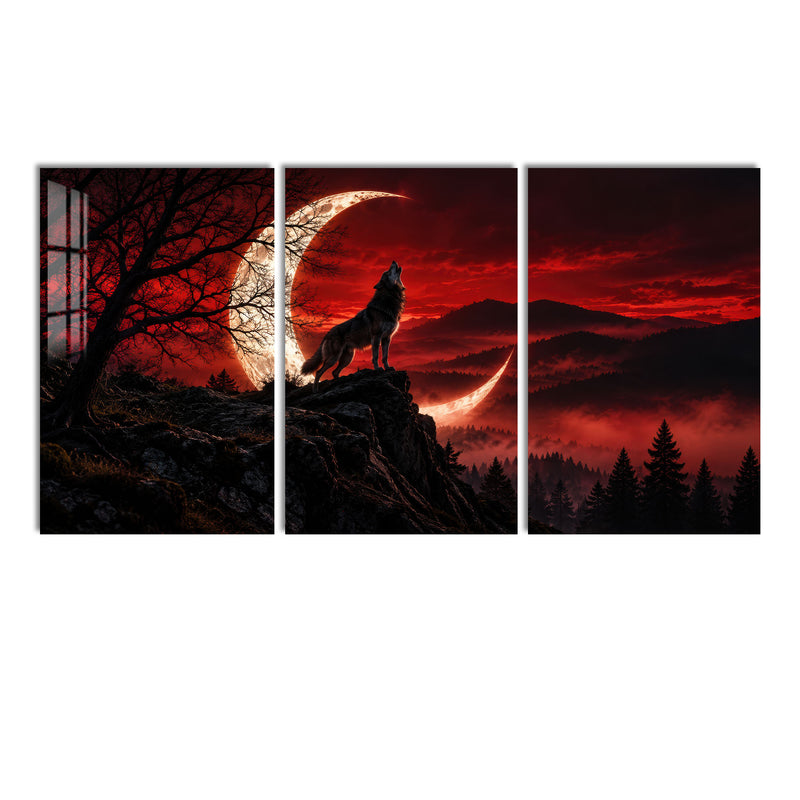 Crimson Moon Wolf lifestyle view