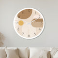 Neutral Retro Shapes with white frame