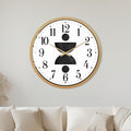 Monochrome Hourglass with gold frame