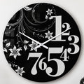 Silver Floral Numerals lifestyle view