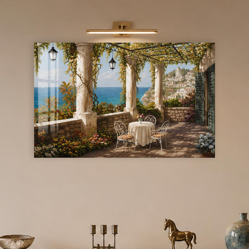 Amalfi Terrace View in a modern room