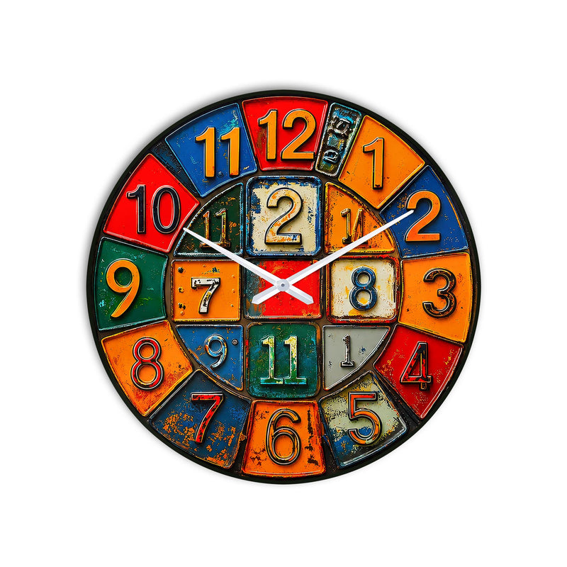 Retro Number Collage lifestyle view