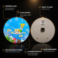 Underwater Snorkelling Adventure — tempered glass, ultra HD print, ready to hang