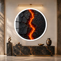 Molten Earth Rift with white frame