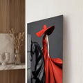 Crimson Equestrian Elegance lifestyle view